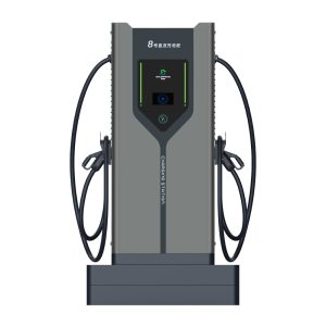 HIPECH Swift 80kW DC EV Charger – smart pillar charging station for electric vehicles in Pakistan by Rafiq Group